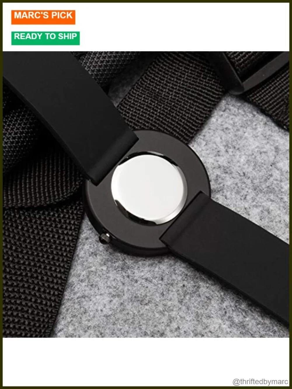 Silicone Sports Watch - Analog Quartz, Waterproof 30M, Large Face